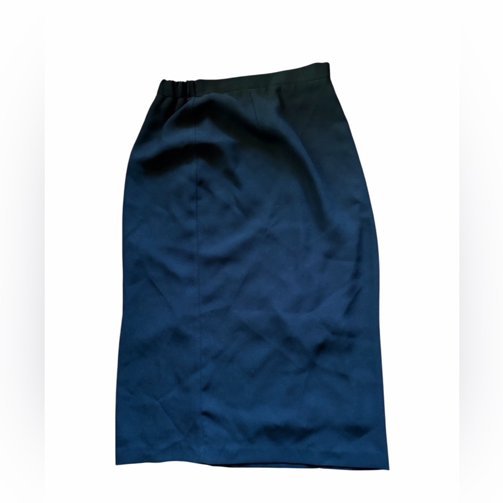 Elegant Long Black Skirt